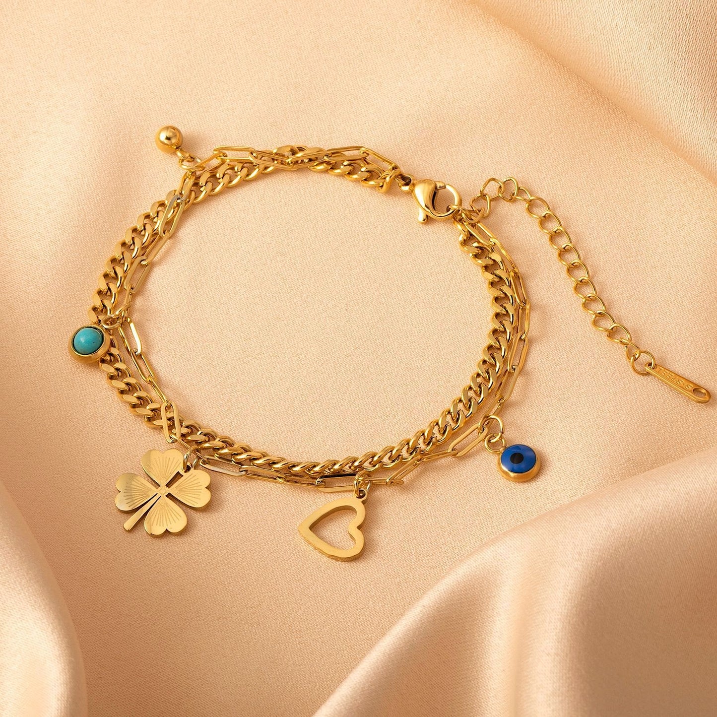 Guardian Evil Eye Charm Bracelet