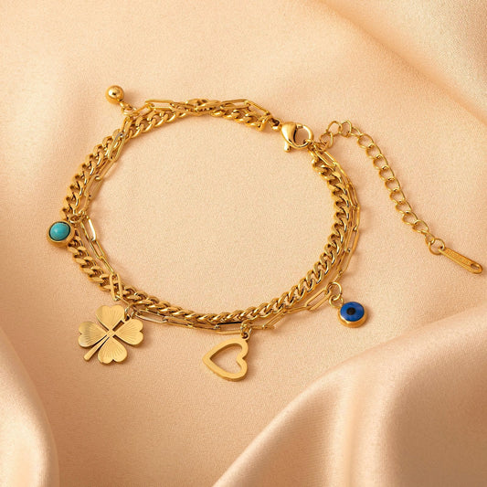 Guardian Evil Eye Charm Bracelet