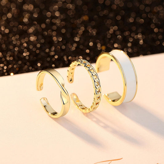 Charming Tri-Combo Ring